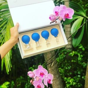 anti cellulite and anti age cups, Japanese pillow